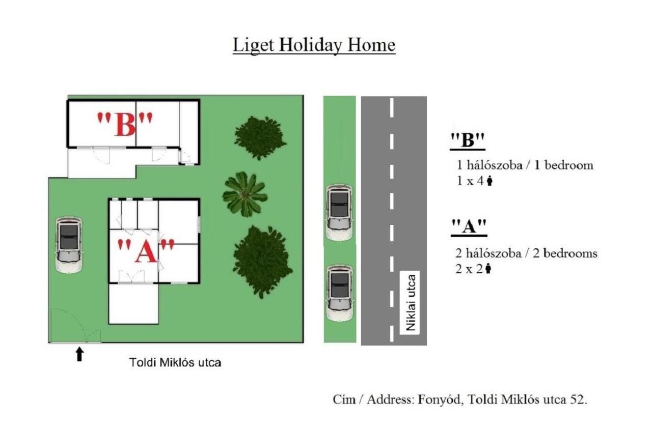 Liget Holiday Home Fonyód Екстериор снимка