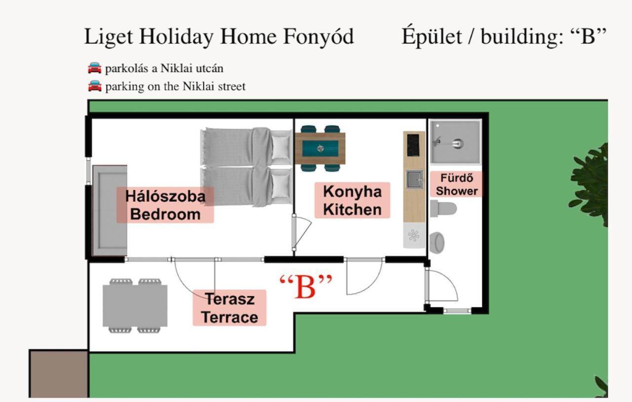 Liget Holiday Home Fonyód Екстериор снимка